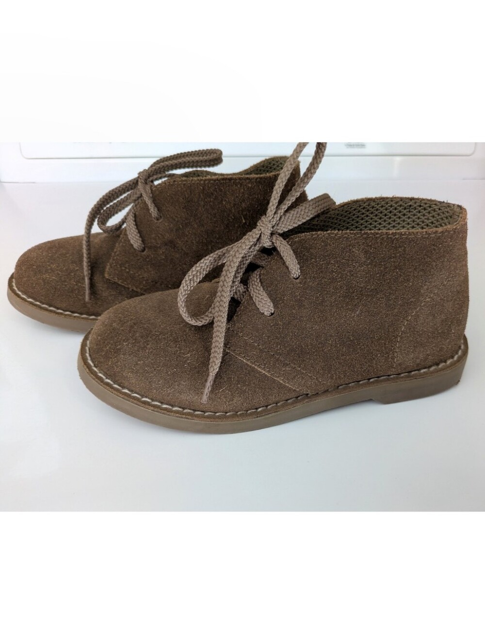 Crewcuts Suede Lace-Up Ankle Boots ~ Sz 1